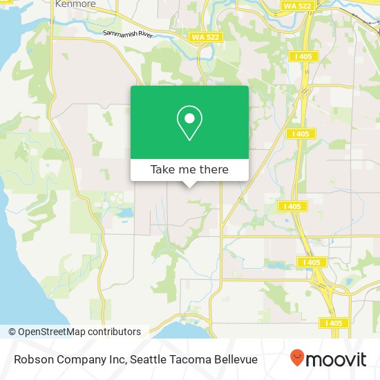 Robson Company Inc map