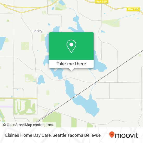 Elaines Home Day Care map