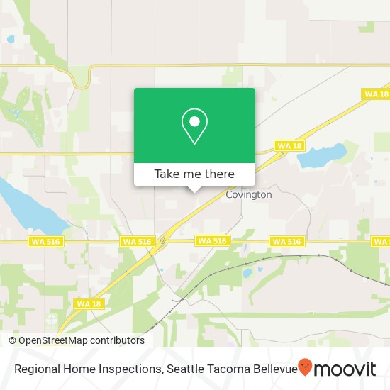 Regional Home Inspections map