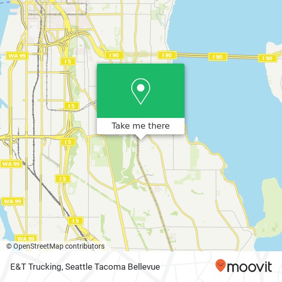 E&T Trucking map