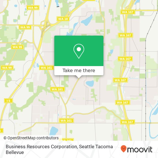 Mapa de Business Resources Corporation