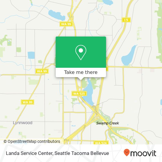 Landa Service Center map
