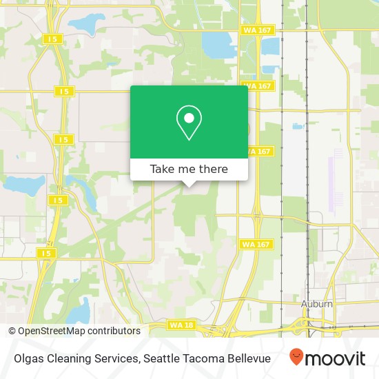 Olgas Cleaning Services map