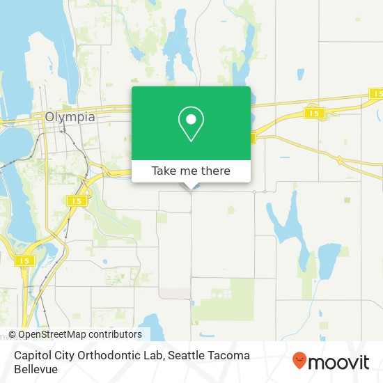 Capitol City Orthodontic Lab map