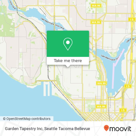 Garden Tapestry Inc map