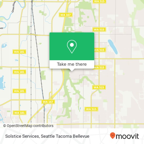 Solstice Services map