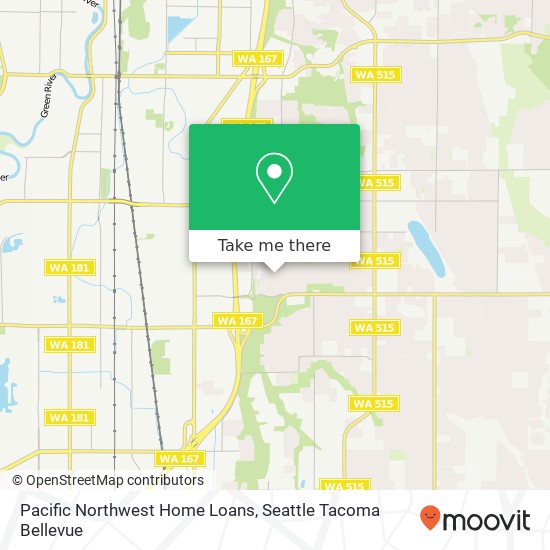 Pacific Northwest Home Loans map