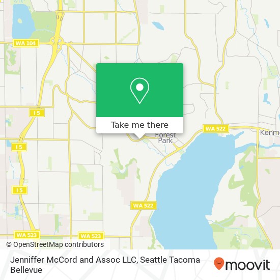 Jenniffer McCord and Assoc LLC map