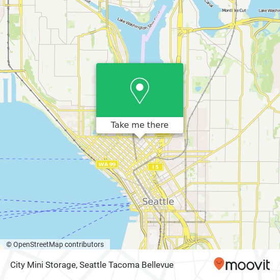 City Mini Storage map