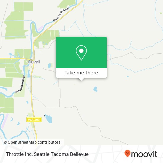 Throttle Inc map