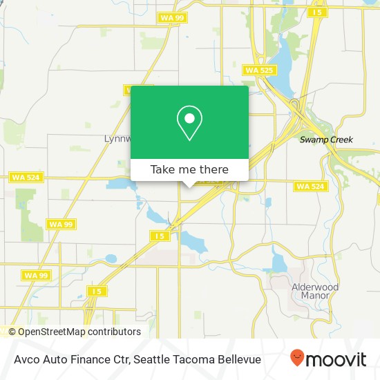 Avco Auto Finance Ctr map