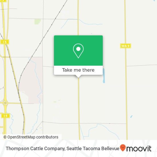 Thompson Cattle Company map