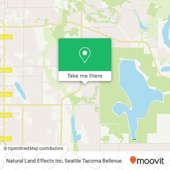 Mapa de Natural Land Effects Inc