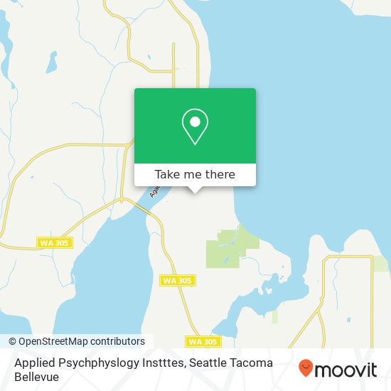 Applied Psychphyslogy Instttes map