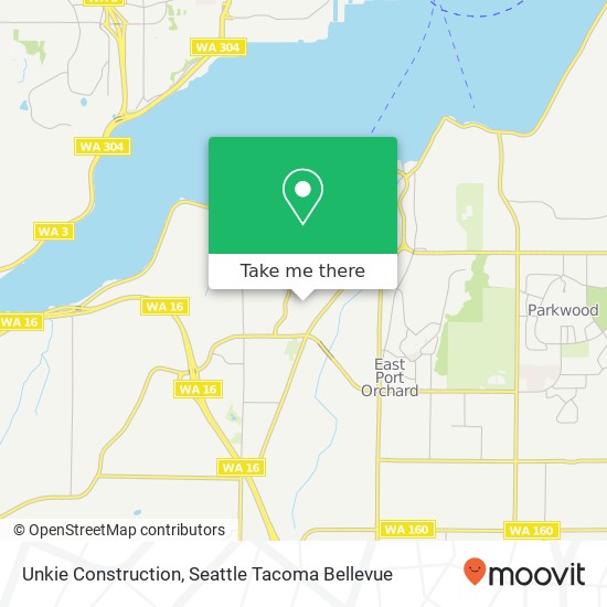 Unkie Construction map