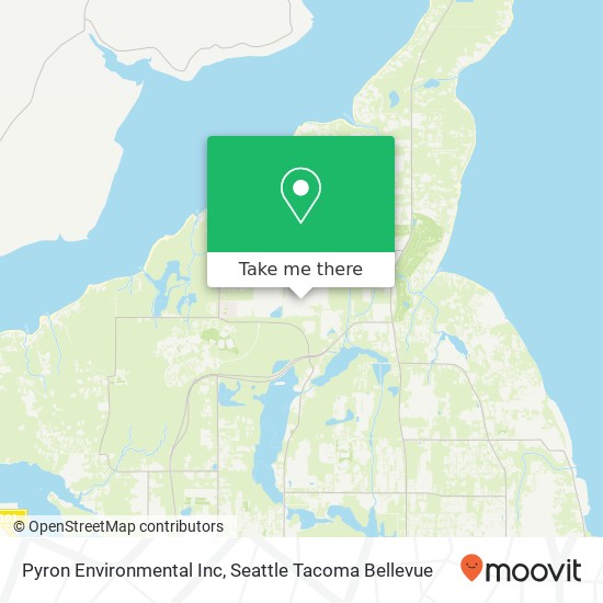 Pyron Environmental Inc map