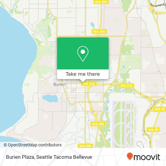 Burien Plaza map