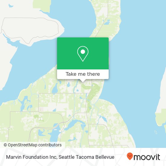 Mapa de Marvin Foundation Inc