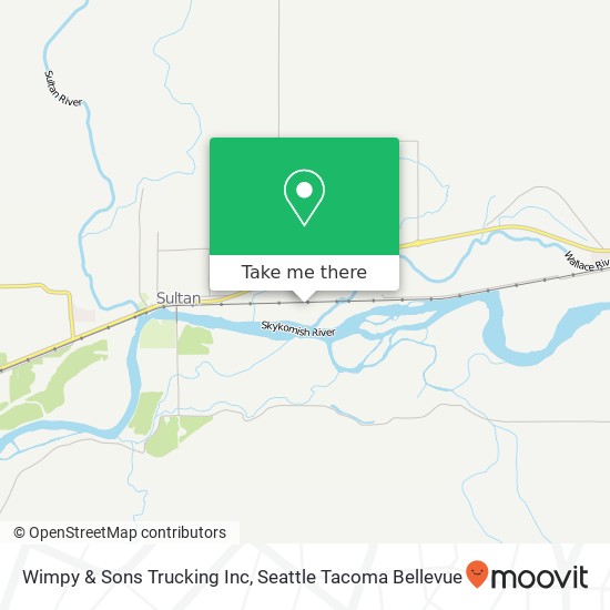 Wimpy & Sons Trucking Inc map