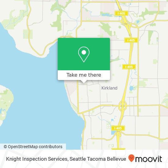 Mapa de Knight Inspection Services