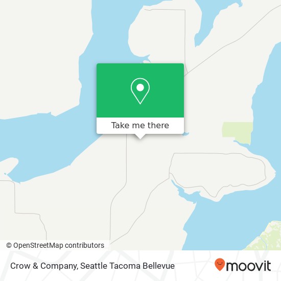 Mapa de Crow & Company
