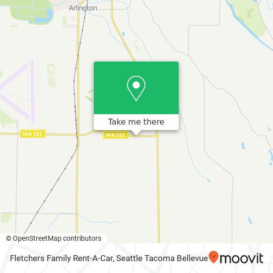Mapa de Fletchers Family Rent-A-Car
