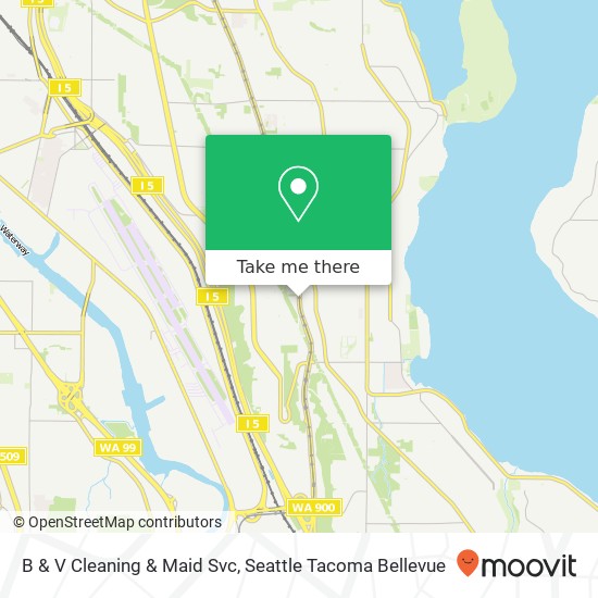 B & V Cleaning & Maid Svc map