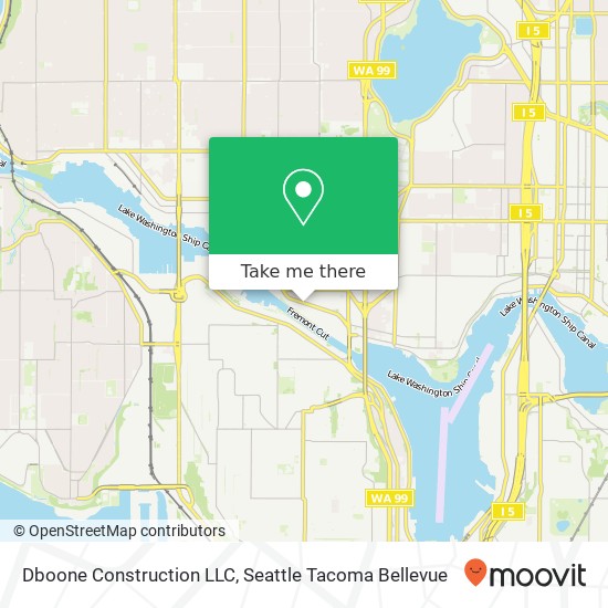 Dboone Construction LLC map