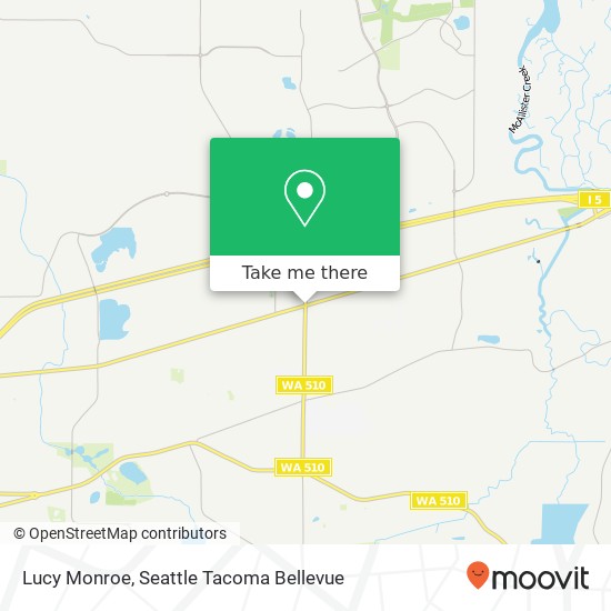 Lucy Monroe map