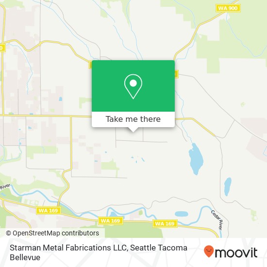 Mapa de Starman Metal Fabrications LLC