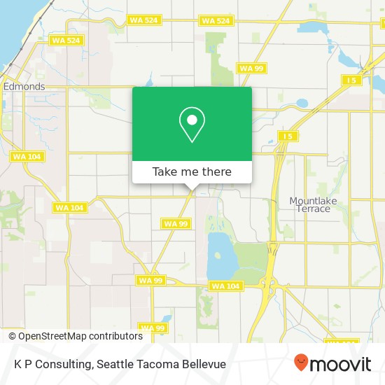 K P Consulting map