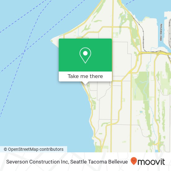 Severson Construction Inc map