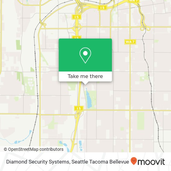 Diamond Security Systems map