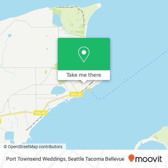 Mapa de Port Townsend Weddings