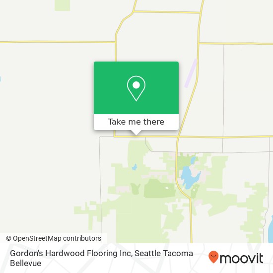 Mapa de Gordon's Hardwood Flooring Inc