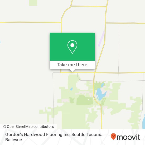 Gordon's Hardwood Flooring Inc map