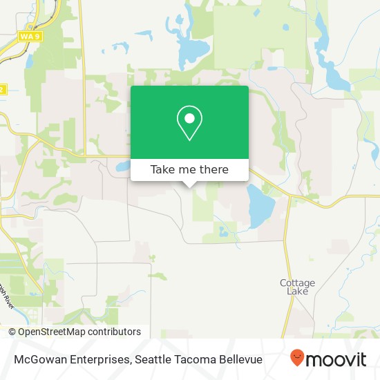 McGowan Enterprises map