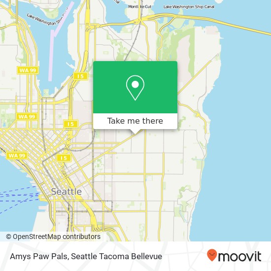 Amys Paw Pals map