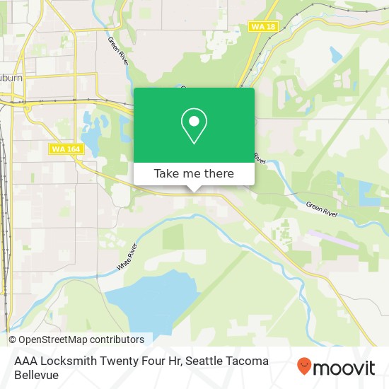 AAA Locksmith Twenty Four Hr map