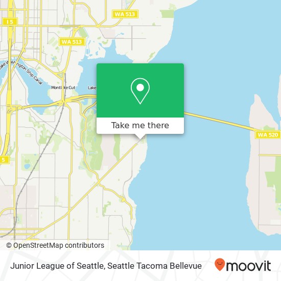 Mapa de Junior League of Seattle