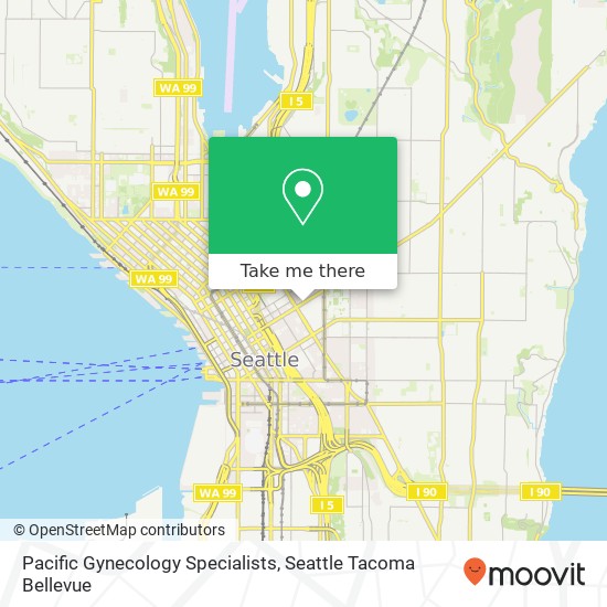 Pacific Gynecology Specialists map