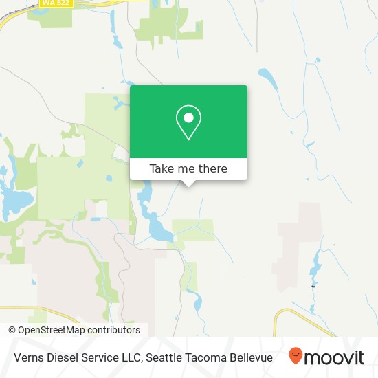 Verns Diesel Service LLC map