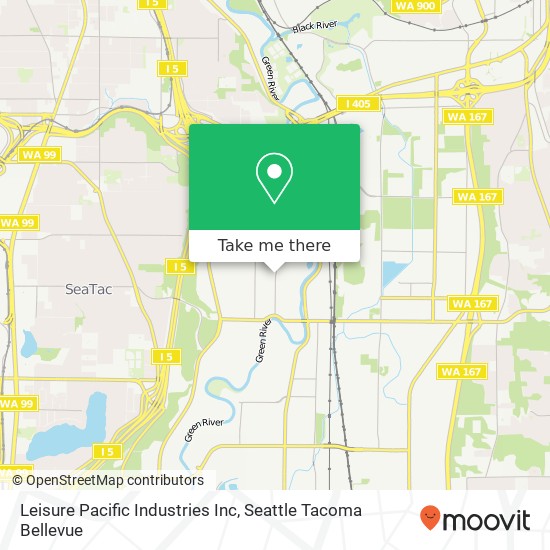 Leisure Pacific Industries Inc map