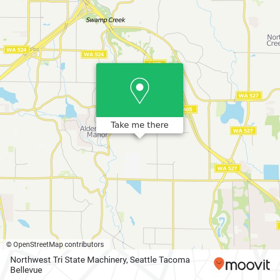 Northwest Tri State Machinery map