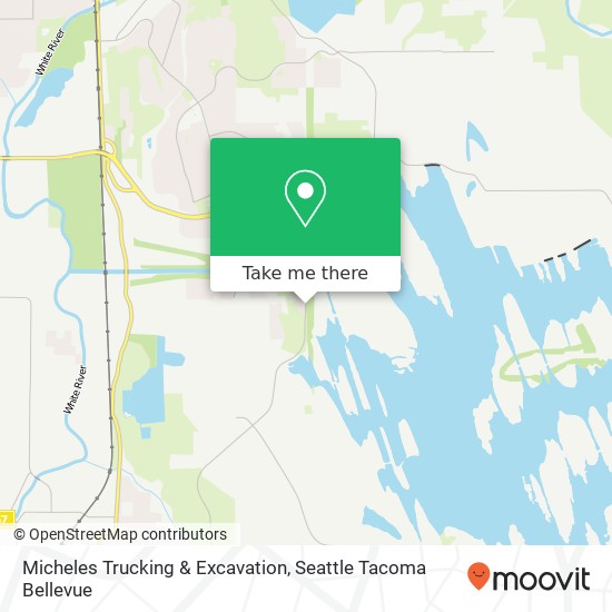Micheles Trucking & Excavation map