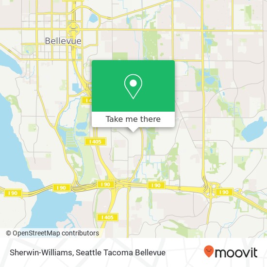 Sherwin-Williams map