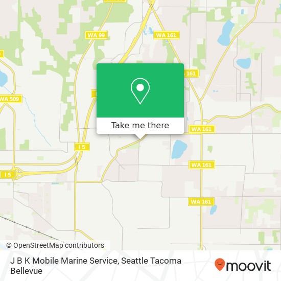 J B K Mobile Marine Service map