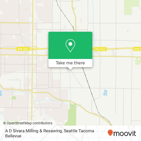 A D Sivara Milling & Resawing map