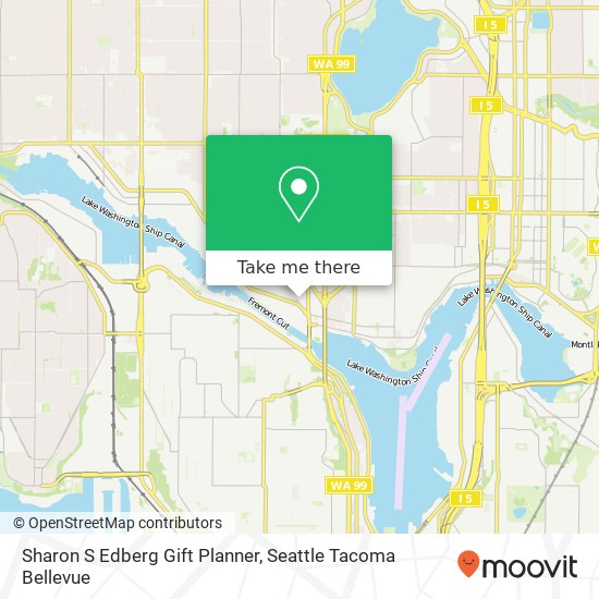Mapa de Sharon S Edberg Gift Planner