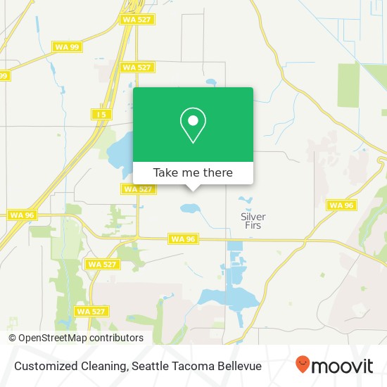 Mapa de Customized Cleaning